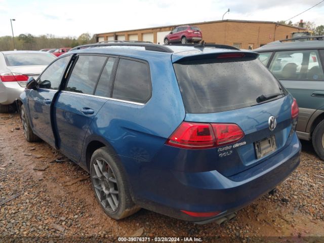 3VWFA7AU5FM506654 Volkswagen Golf Sportwagen Tdi S 4-door