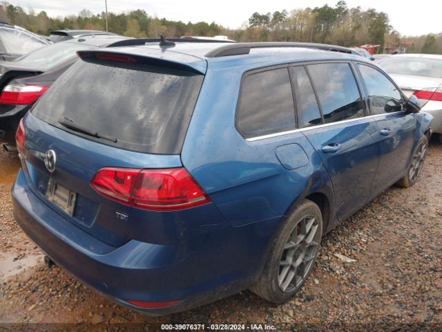 3VWFA7AU5FM506654 Volkswagen Golf Sportwagen Tdi S 4-door