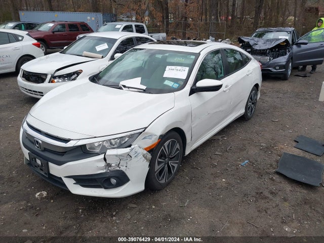 Honda Civic Ex-l 2018 19XFC1F77JE200801 Image 2