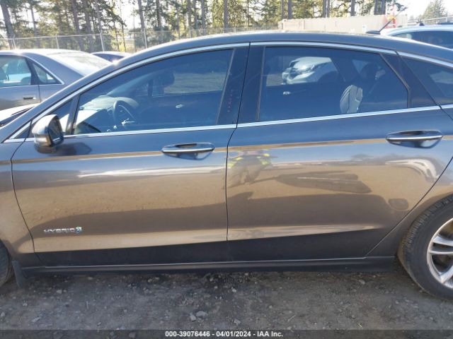 3FA6P0RU4FR258287 Ford Fusion Hybrid Titanium