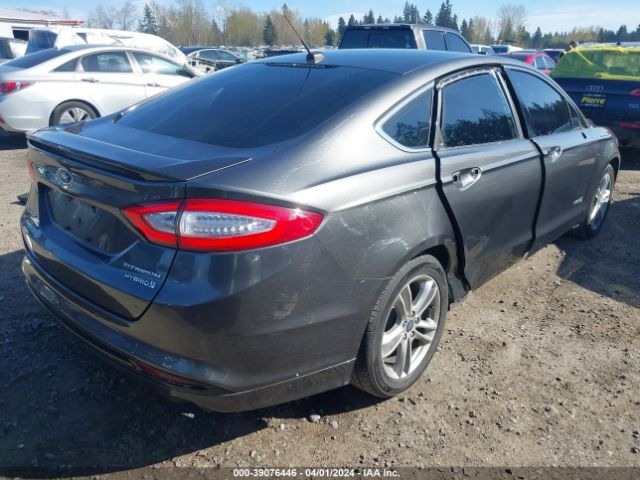 3FA6P0RU4FR258287 Ford Fusion Hybrid Titanium