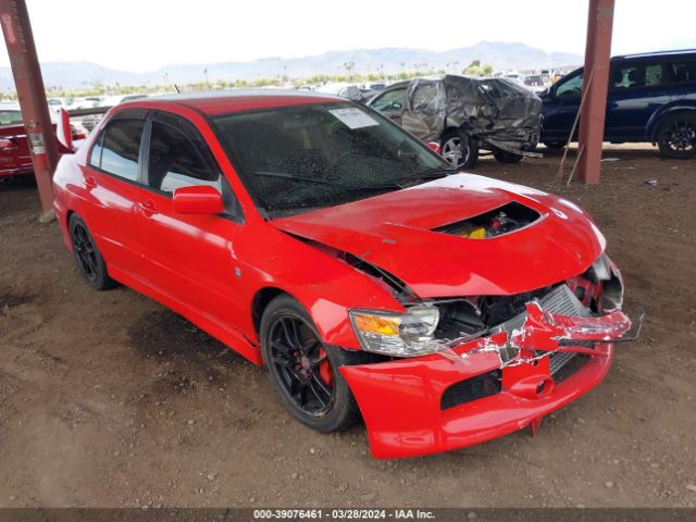 2006 MITSUBISHI LANCER EVOLUTION JA3AH86CX6U054693