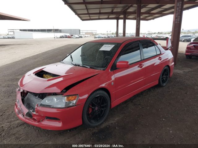 2006 MITSUBISHI LANCER EVOLUTION JA3AH86CX6U054693 Photo 1