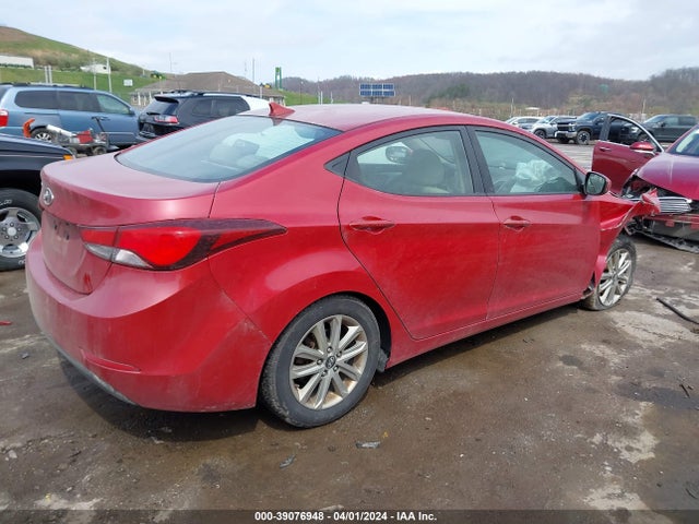 Hyundai ELANTRA SE 2015 KMHDH4AE0FU248418 Image 4