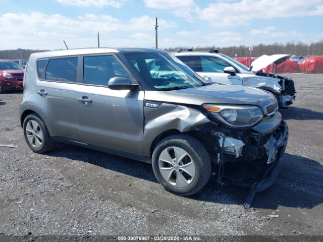 2016 Kia Soul მანქანა იყიდება აუქციონზე, vin: KNDJN2A26G7398740, აუქციონის ნომერი: 39076967