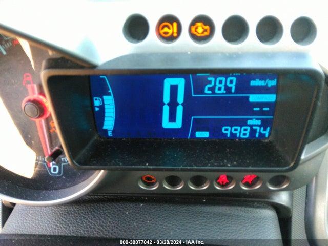 Chevrolet Sonic Ltz Auto 2015 1G1JE5SB9F4197570 Image 7