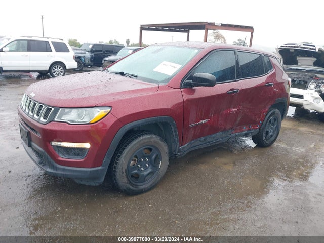Jeep Compass Sport 4x4 2021 3C4NJDAB5MT554511 Image 2