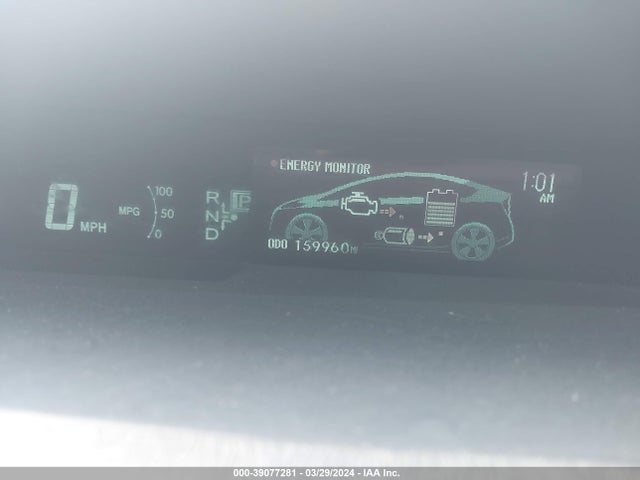 Aukcja sprzedaży 2011 Toyota Prius Two, vin: JTDKN3DU3B0270528, numer aukcji: 39077281