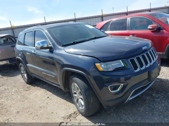 Auction sale of the 2015 Jeep Grand Cherokee Limited, vin: 1C4RJFBG9FC104544, lot number: 39077783