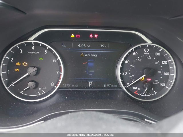 Nissan Maxima Sv Xtronic Cvt 2020 1N4AA6CV3LC384568 Image 7