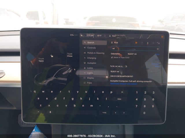 2023 TESLA MODEL 3 5YJ3E1EA4PF436707 Photo 6