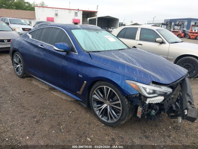 39078038 :رقم المزاد ، JN1EV7EK2HM364213 vin ، 2017 Infiniti Q60 3.0t Premium مزاد بيع