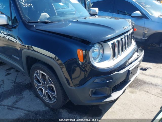 ZACCJADBXHPE53480 Jeep Renegade Limited Fwd