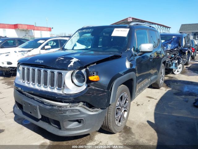 ZACCJADBXHPE53480 Jeep Renegade Limited Fwd