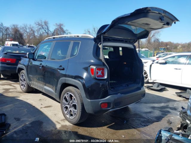 ZACCJADBXHPE53480 Jeep Renegade Limited Fwd
