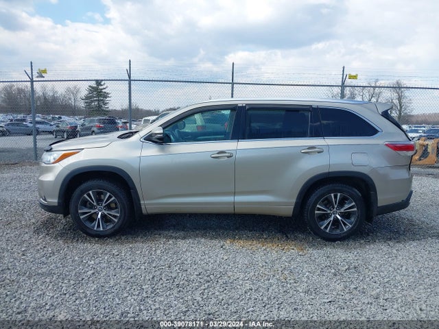 Toyota Highlander Xle V6 2016 5TDJKRFH4GS313558 Image 14