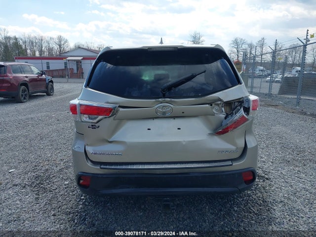 Toyota Highlander Xle V6 2016 5TDJKRFH4GS313558 Image 16