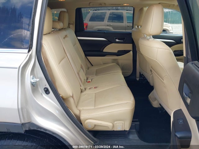 Toyota Highlander Xle V6 2016 5TDJKRFH4GS313558 Image 8