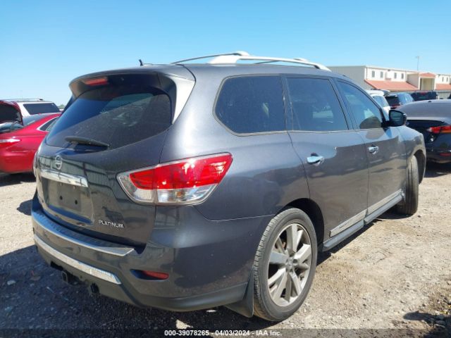 5N1AR2MN4EC697041 Nissan Pathfinder Platinum