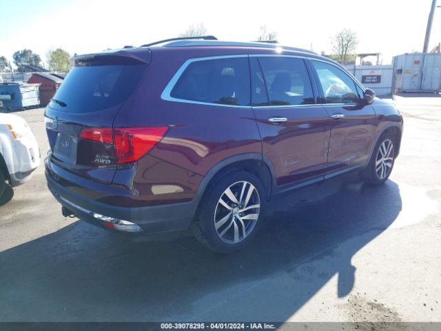 5FNYF6H05GB031801 Honda Pilot Elite