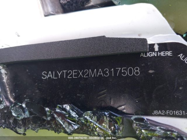 SALYT2EX2MA317508 Land Rover Range Rover Velar P250 R-dynamic S