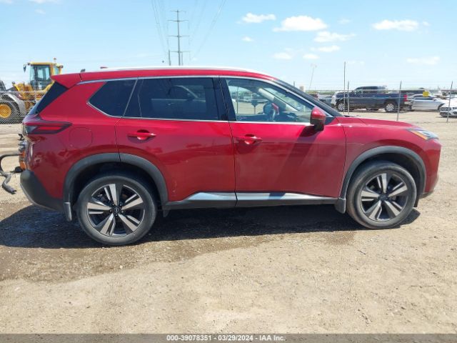 JN8BT3DC9NW121060 Nissan Rogue Platinum Fwd