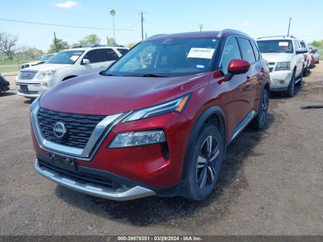 JN8BT3DC9NW121060 Nissan Rogue Platinum Fwd