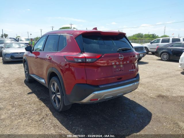 JN8BT3DC9NW121060 Nissan Rogue Platinum Fwd