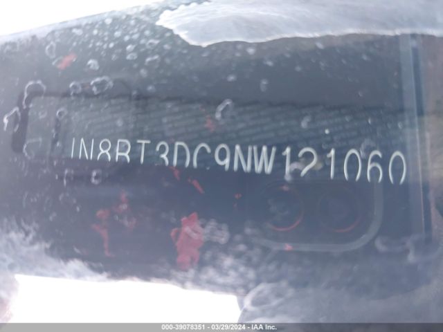 JN8BT3DC9NW121060 Nissan Rogue Platinum Fwd