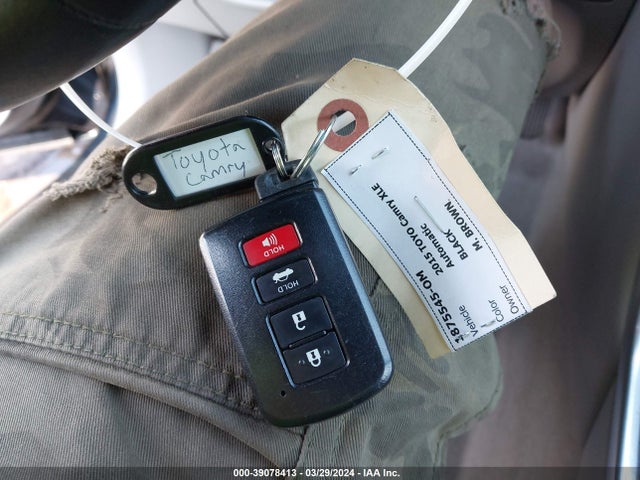 Toyota CAMRY XLE 2015 4T1BF1FK0FU979070 Image 11