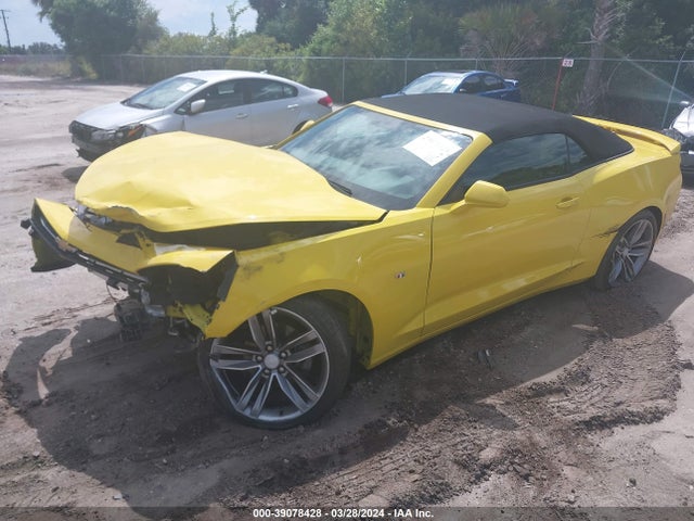 Chevrolet Camaro 1lt 2018 1G1FB3DS7J0122205 Image 2