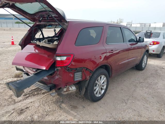 1C4RDHAG9MC641223 Dodge Durango Sxt Rwd