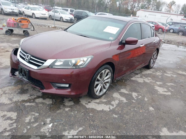 Honda Accord Sport 2014 1HGCR2F50EA124726 Image 2
