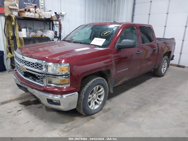 Chevrolet Silverado 1500 1lt 2014 3GCUKREC5EG540384 Image 2