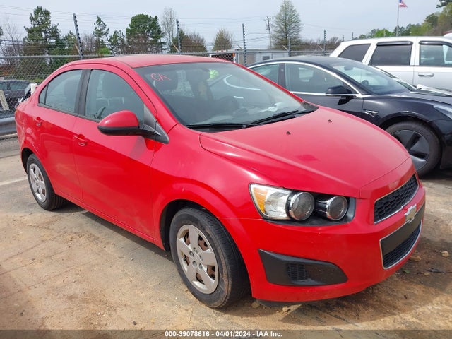 Chevrolet Sonic Ls Auto 2015 1G1JA5SH8F4114517 zdjęcie główne
