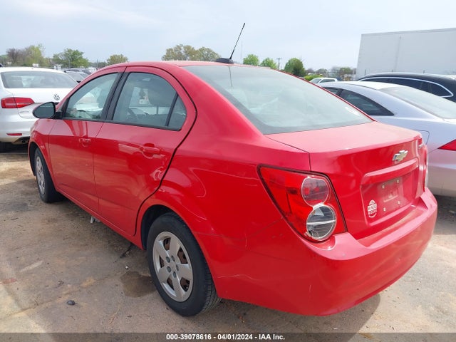 Chevrolet Sonic Ls Auto 2015 1G1JA5SH8F4114517 Image 3