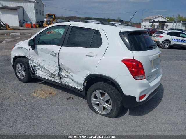 Chevrolet Trax Awd Lt 2021 KL7CJPSB5MB331441 Image 3