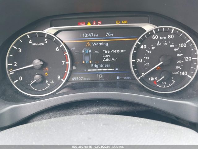1N4BL4DV8NN315562 Nissan Altima Sv Fwd