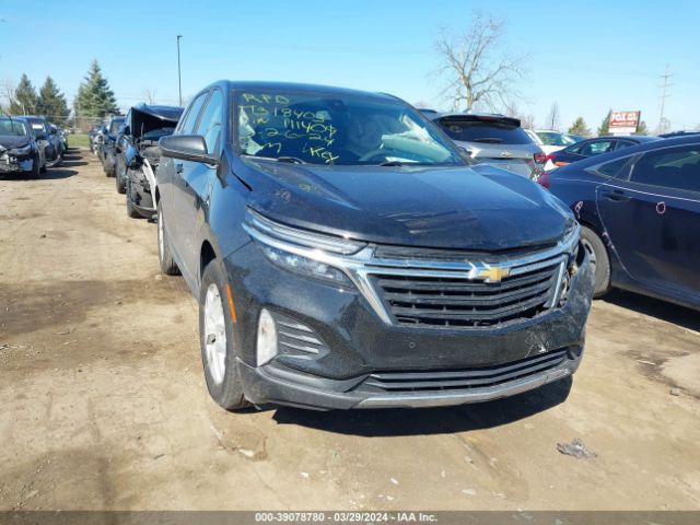 Aukcja sprzedaży 2022 Chevrolet Equinox Fwd Lt, vin: 3GNAXKEV4NL111409, numer aukcji: 39078780