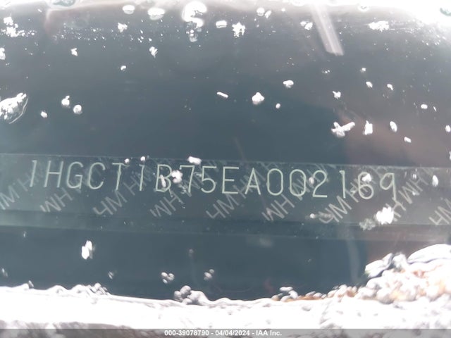 Honda ACCORD EX 2014 1HGCT1B75EA002169 Image 9