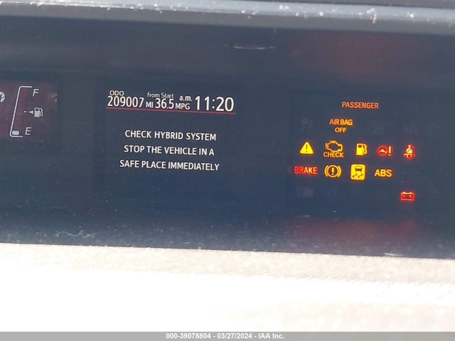 Toyota Prius C One 2015 JTDKDTB39F1587324 Image 7