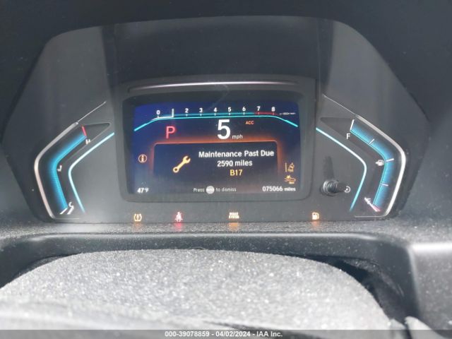 5FNRL6H80KB098821 Honda Odyssey Touring