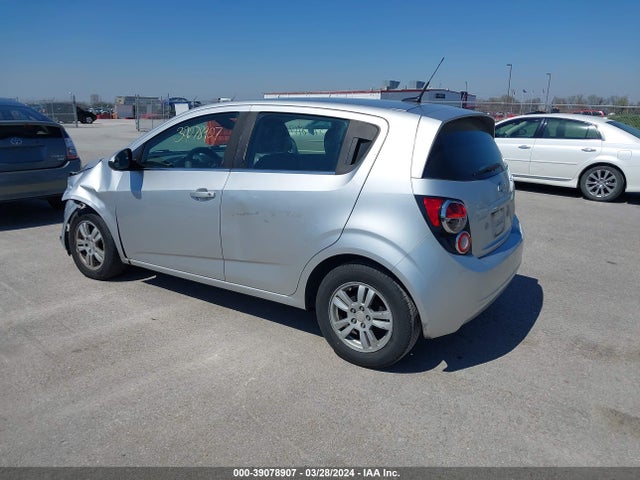 Chevrolet Sonic Lt Auto 2014 1G1JC6SH9E4116839 Image 3