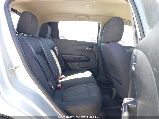 Chevrolet Sonic Lt Auto 2014 1G1JC6SH9E4116839 Image 8