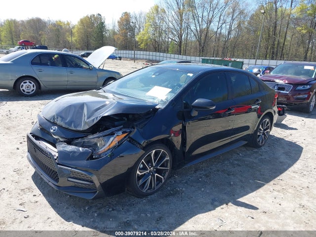 Toyota COROLLA SE 2022 JTDS4MCE7NJ094326 Image 2