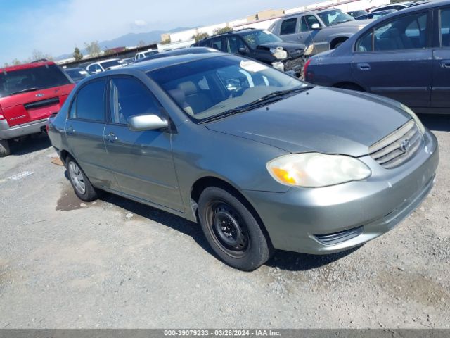 Auction sale of the 2003 Toyota Corolla Le, vin: 1NXBR38E43Z185999, lot number: 39079233