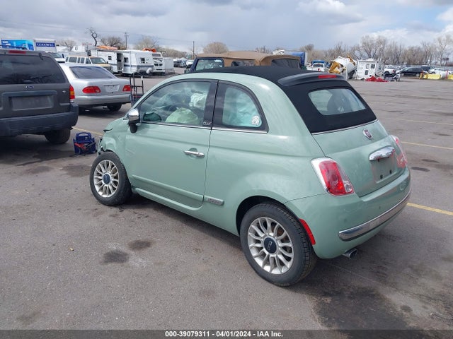 2012 FIAT 500C 3C3CFFER3CT186005 Photo 2