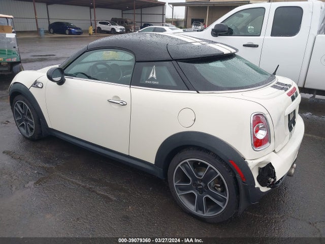 2012 MINI COOPER S WMWSX3C55CT408068 Photo 2
