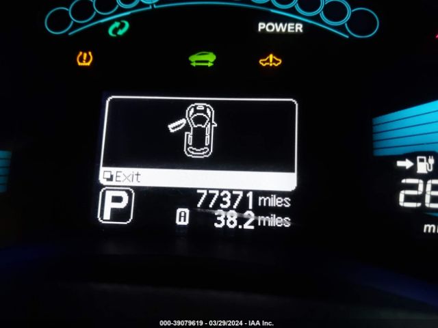 1N4AZ0CP9FC308994 Nissan LEAF S