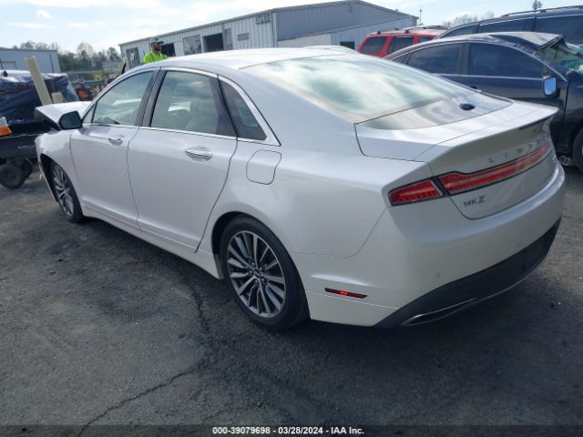 3LN6L5A91KR609138 Lincoln Mkz Standard
